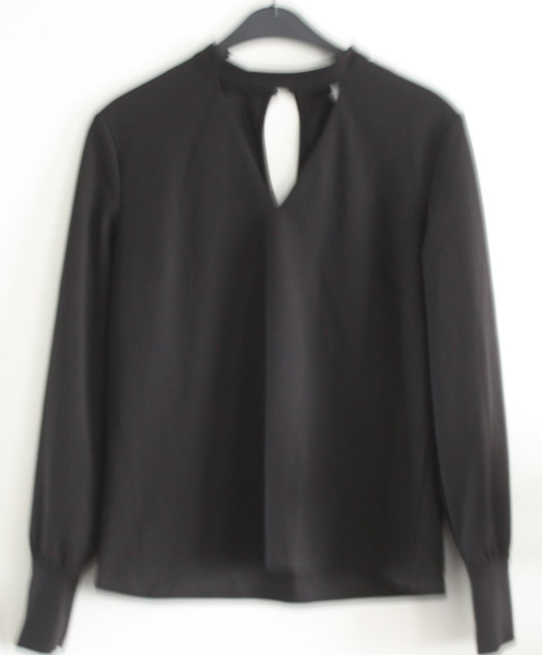 Zwart shirt blouse maat s