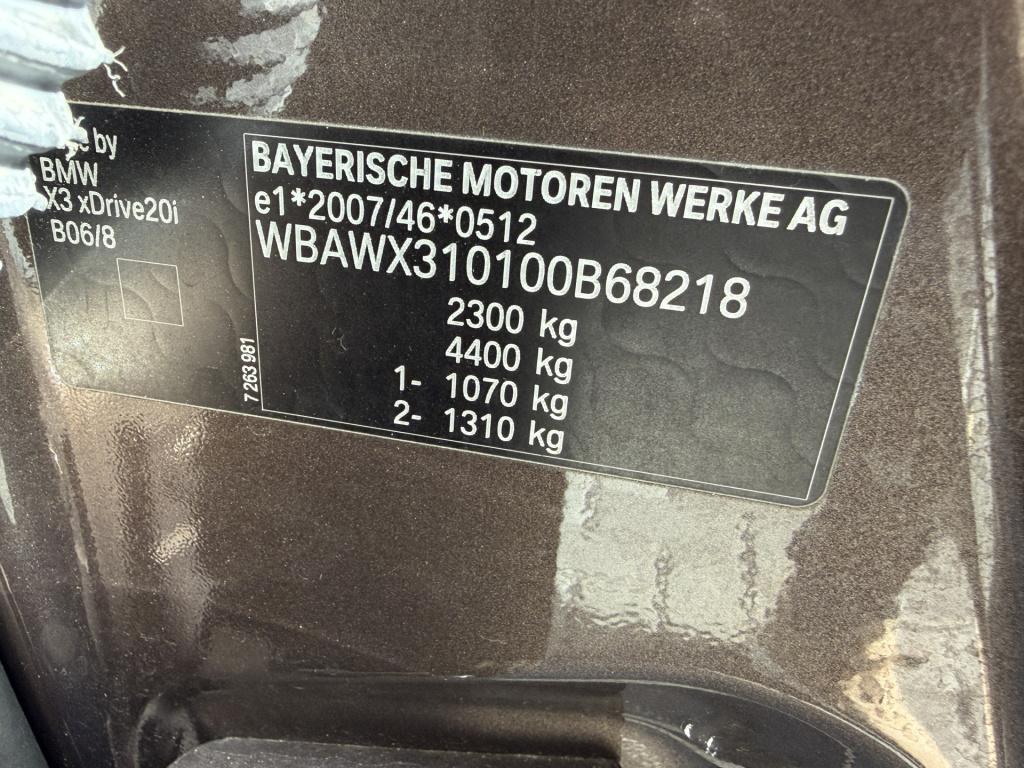 BMW X3 xdrive20i high executive