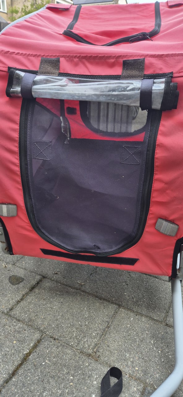 Fietskar voor honden