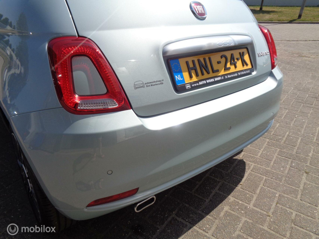 Fiat 500 C 1.0 hybrid launch edition/airco/16''lm velgen/half leer/1st eig/