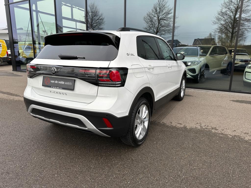 Volkswagen T-cross 1.0 tsi dsg 116pk goal | trekhaak | navi | led | 4-seaso