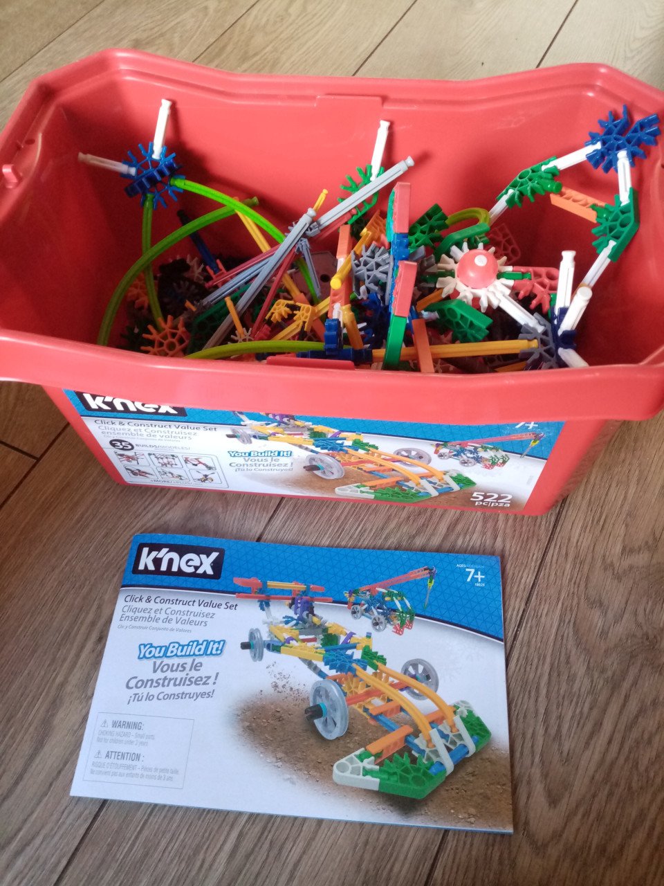 Leuke doos k'nex