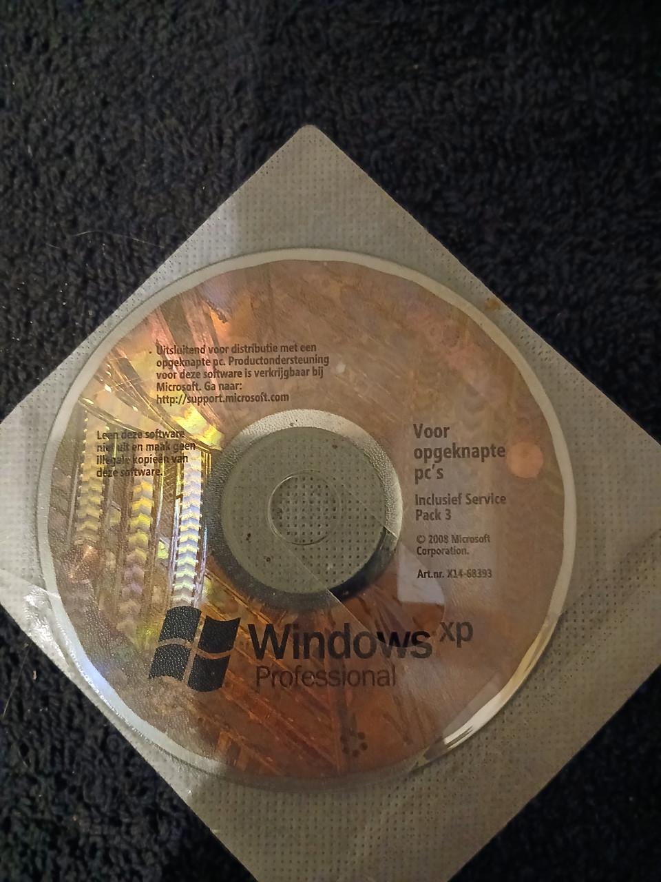 Windows XP Pro SP3 for refurbished pc's