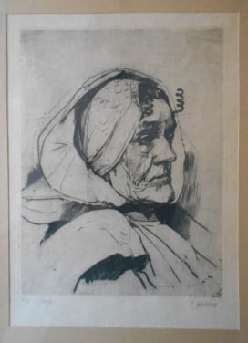 Grietje ets Rodolphe Schönberg