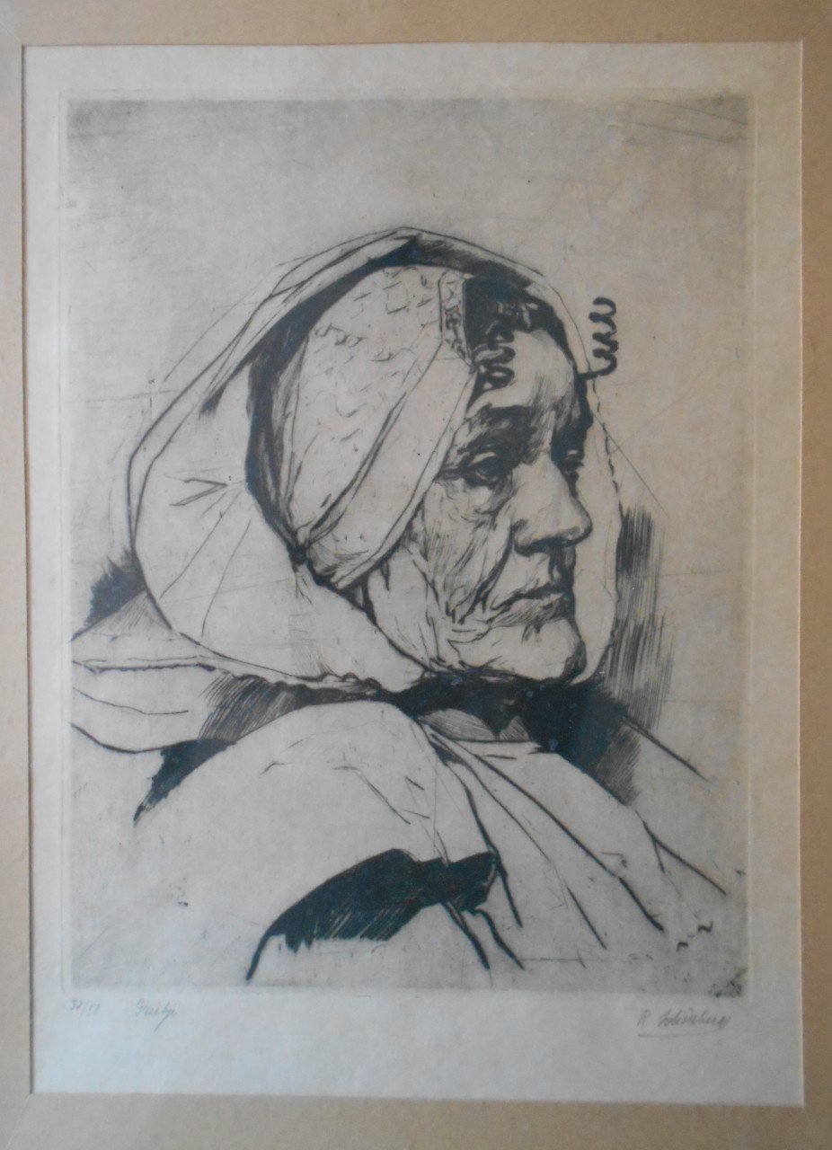 Grietje ets Rodolphe Schönberg