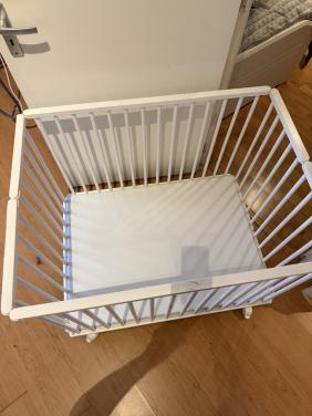 Inklapbare box met wieltjes
