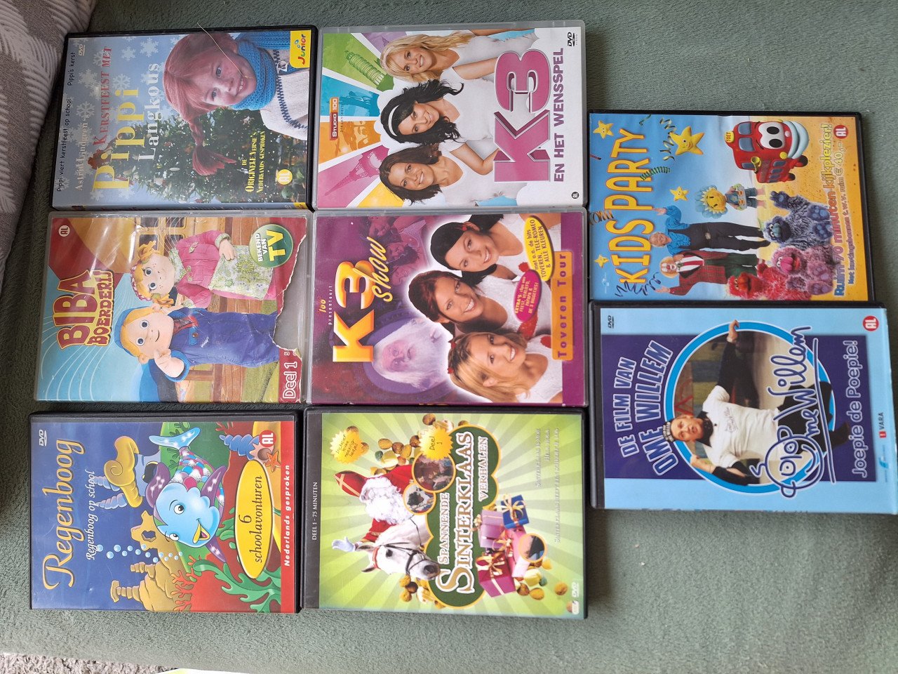 35 kinder dvds Origineel