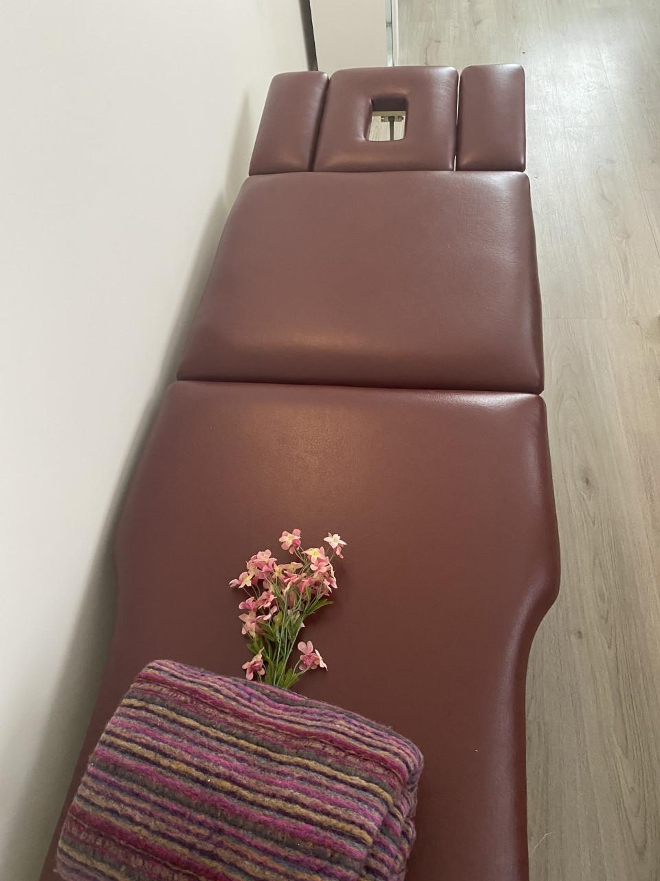 Massagebank voor fysio/manueel therapie. Sport/wellness massage