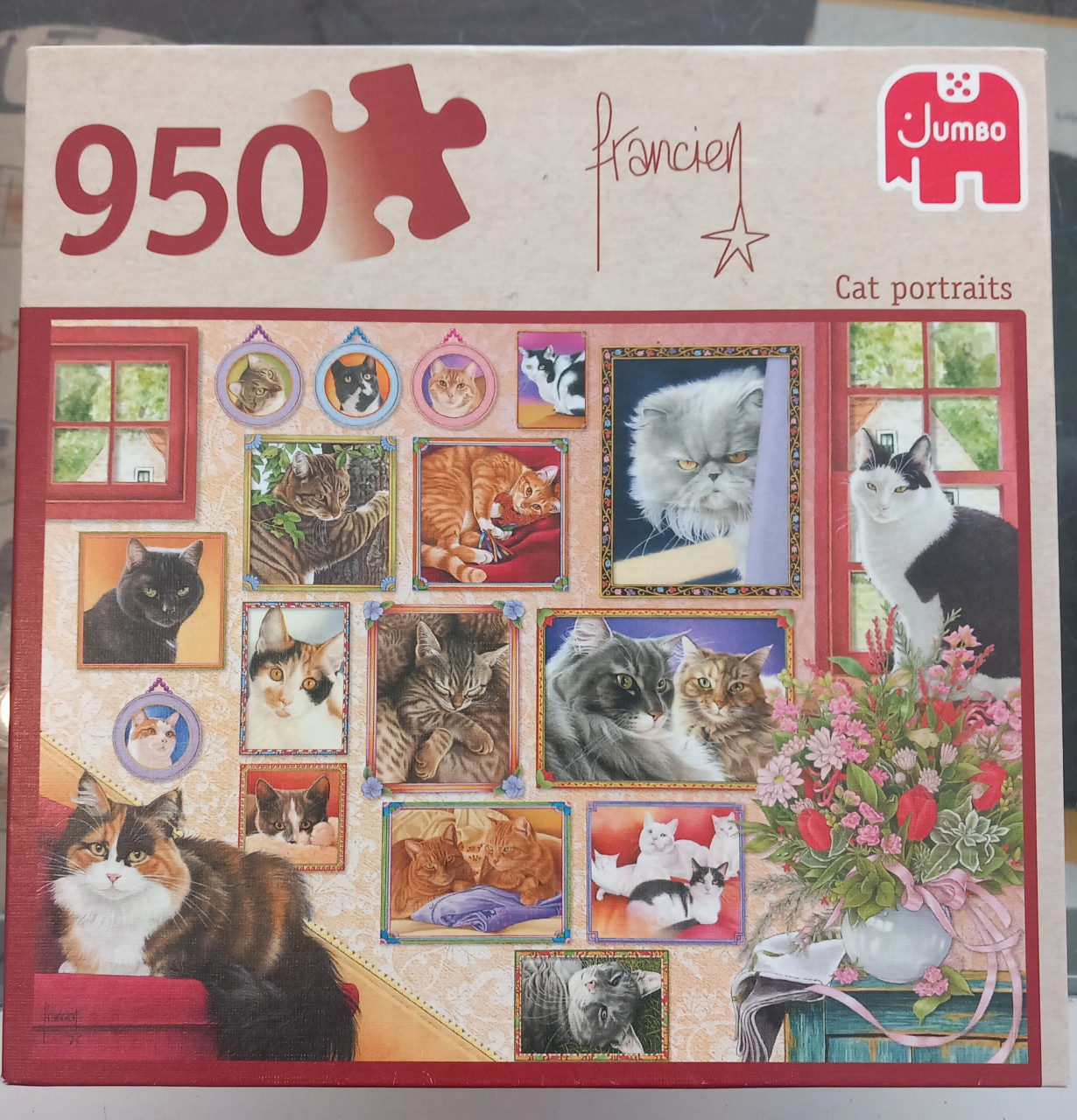 Puzzel Katten portretten