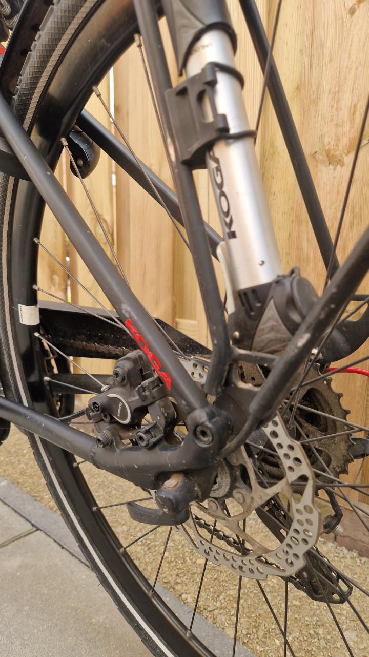 Koga F3 type 5.1 damesfiets mat zwart maat S