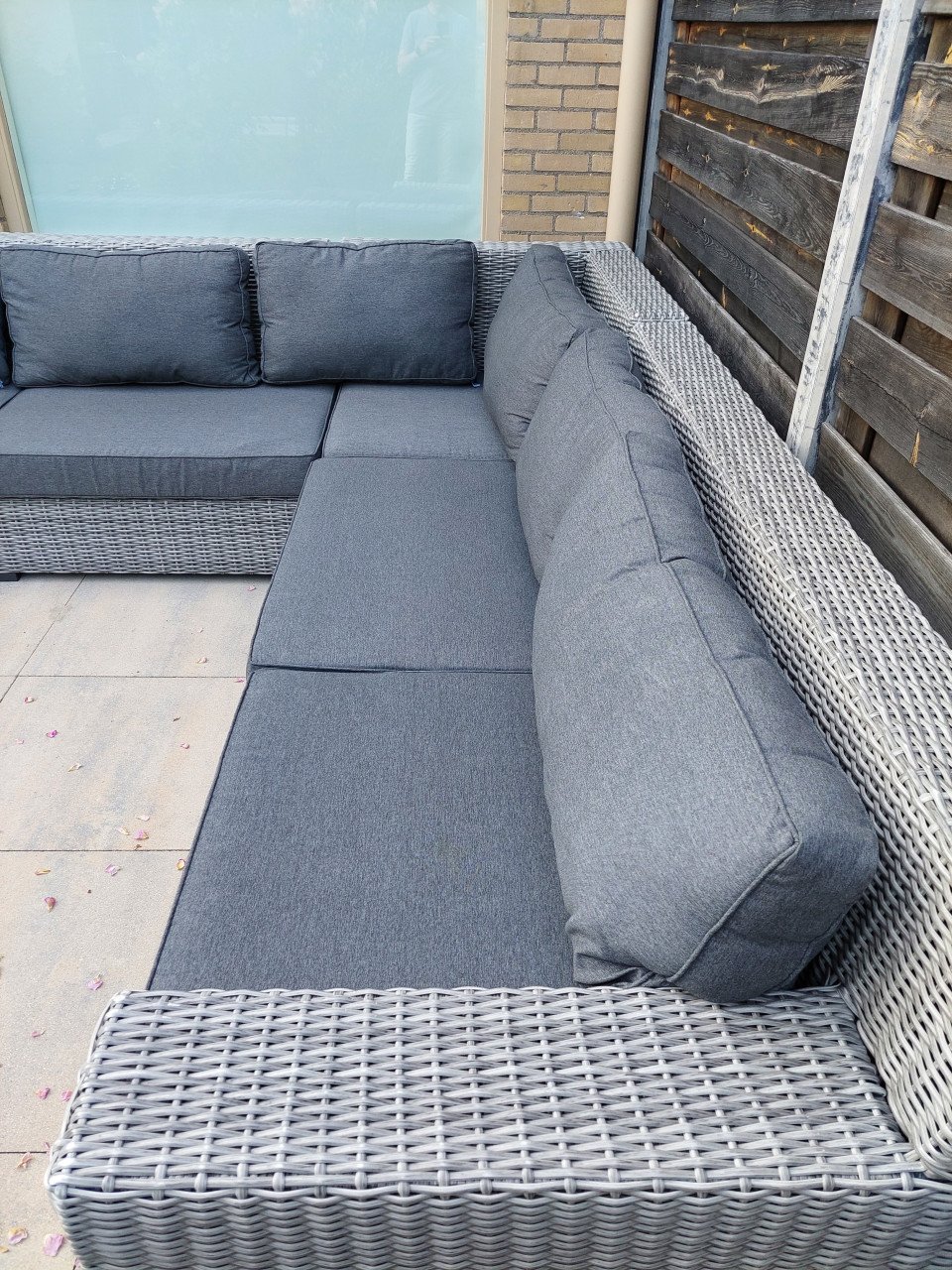 Lounge hoekbank 3.00 m x 3.00 m