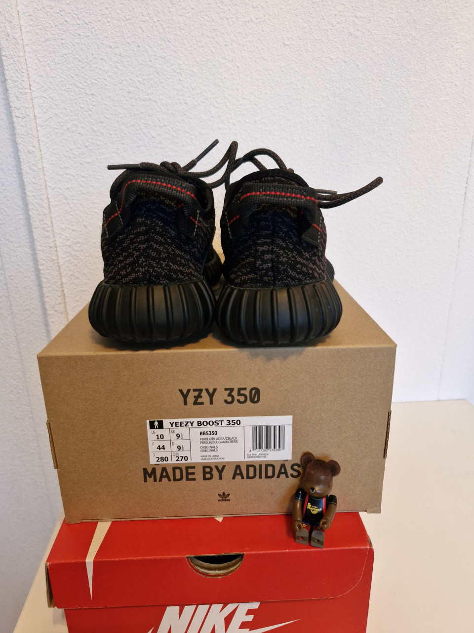 Yeezy 350 pirat black maat 44