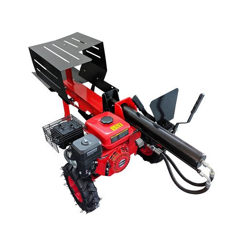 Houtklover, houtkliever, kliefmachine, kloofmachine 12TO benzine