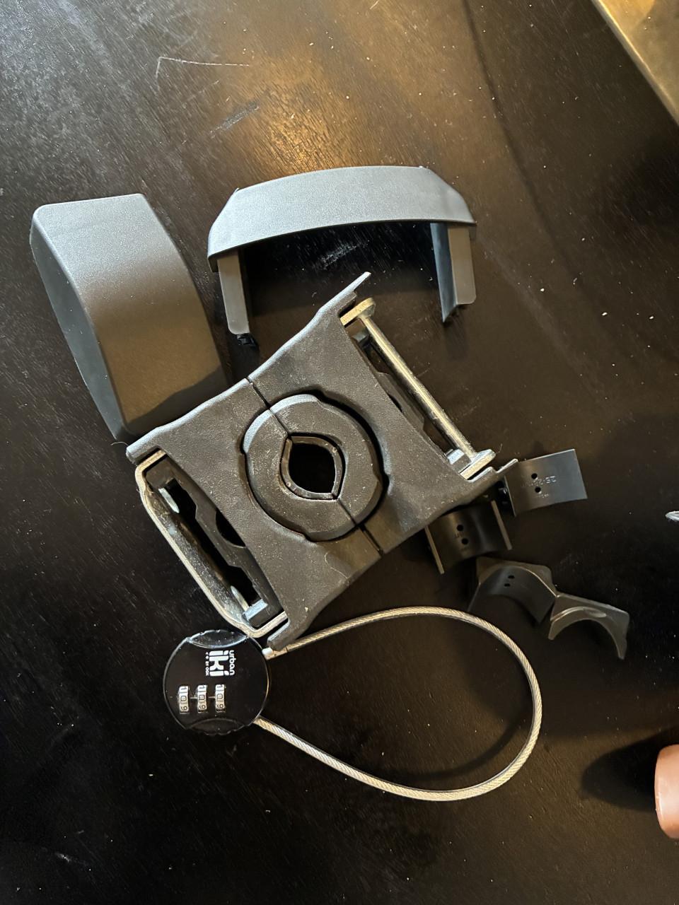 Urban iki voorzitje met slot, stuurtje en windscherm