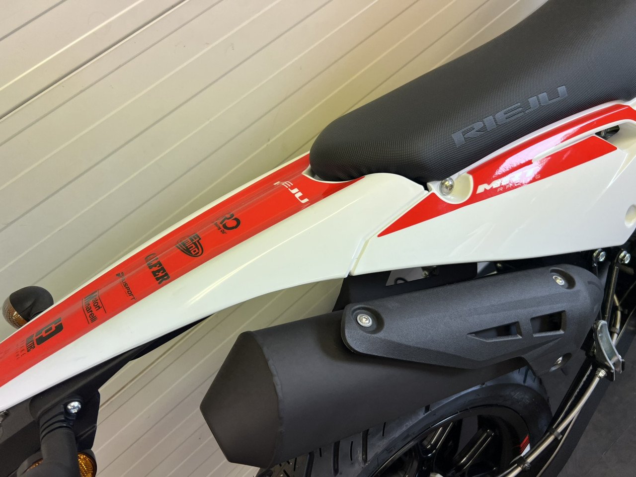Rieju MRT 50 wit de allerlaatste E5 nu voor €3499,-!