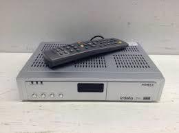 Twee stuks Humax digitale ontvangers type IR-Fox-C, zilverkleurig