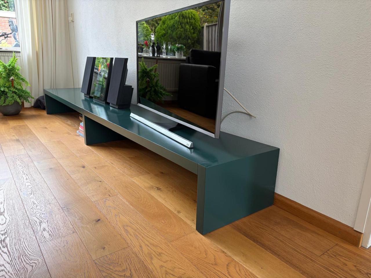 Groen plateau console