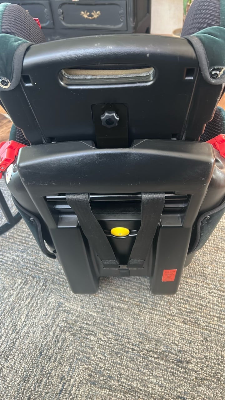 RECARO Young Sport autostoel – Groene fluwelen bekleding
