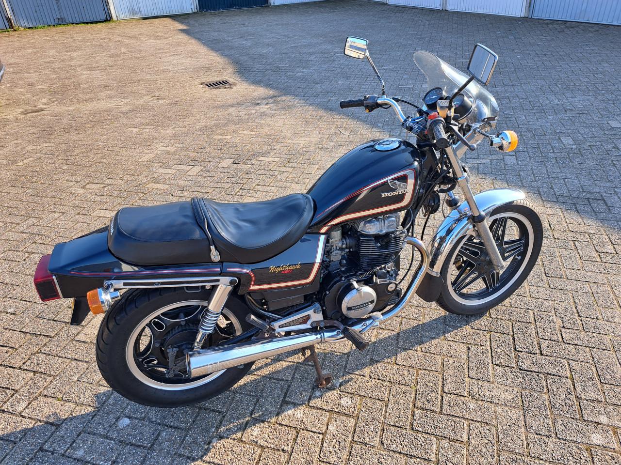 Honda CB 450 Nighthawk motorfiets
