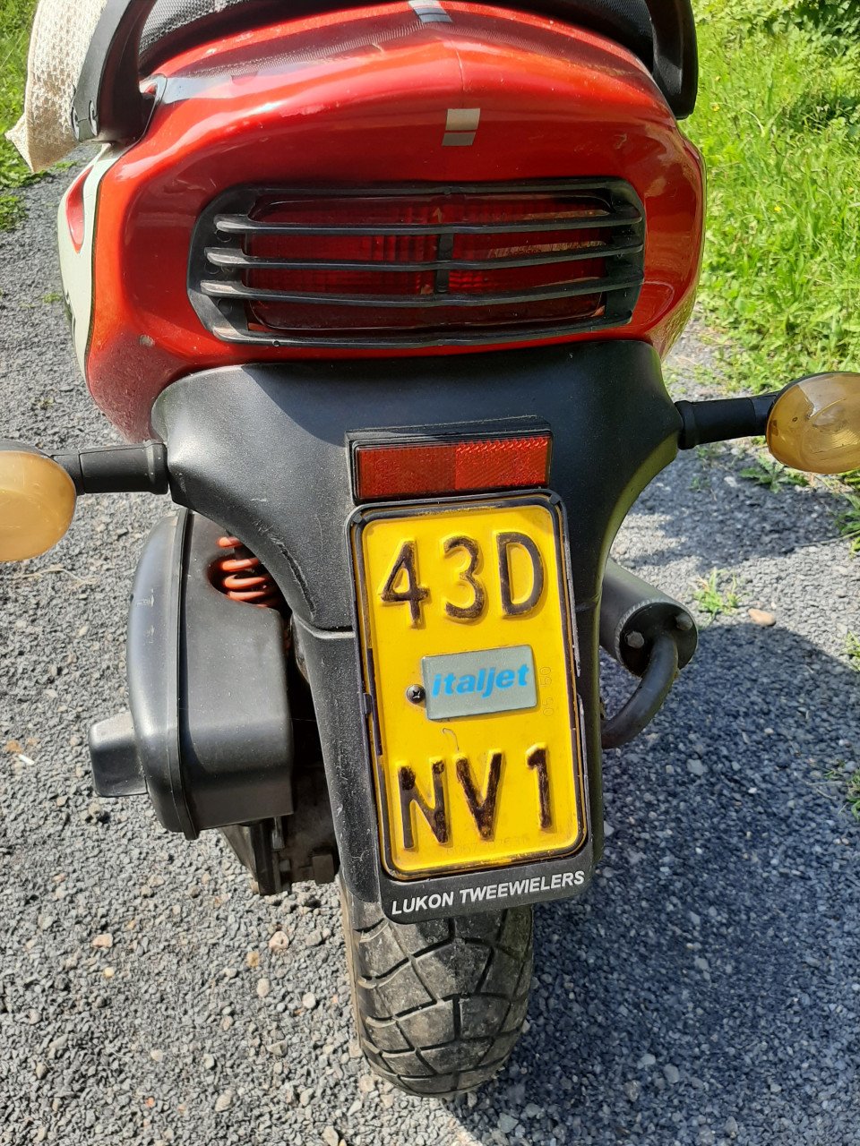 Italjet F50 Zandvoort Circuit Park scooter