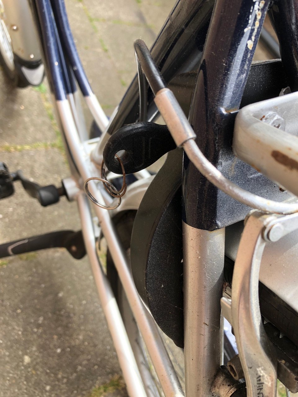 Damesfiets.