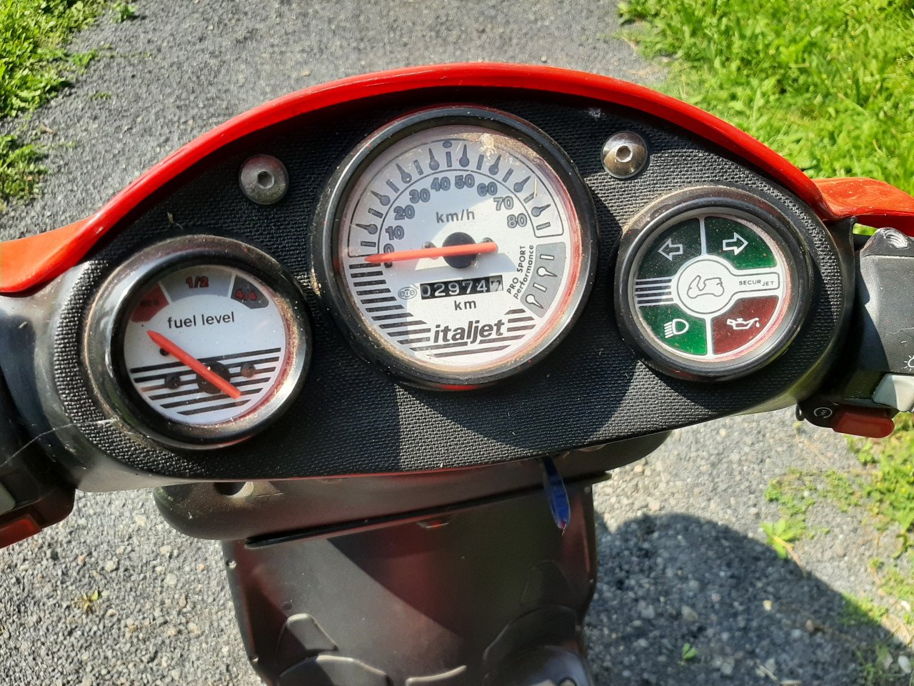 Italjet F50 Zandvoort Circuit Park scooter