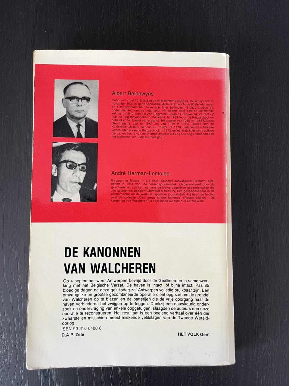 De kanonnen van Walcheren - Baldewyns & Lemoine