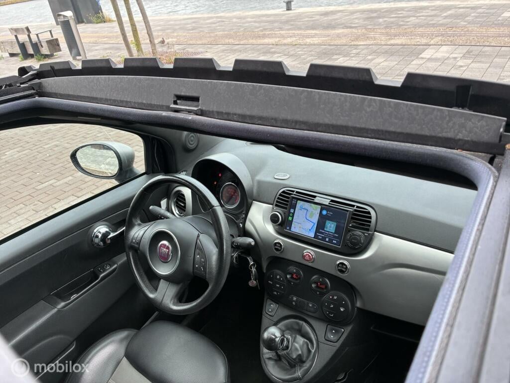 Fiat 500 0.9 TwinAir BiColore Clima CarPlay Pano km120.253 Nap BJ2011