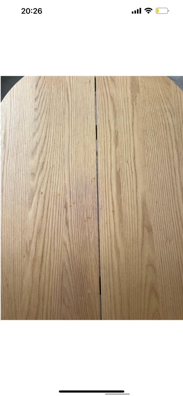 Salon tafel jysk groot ovaal