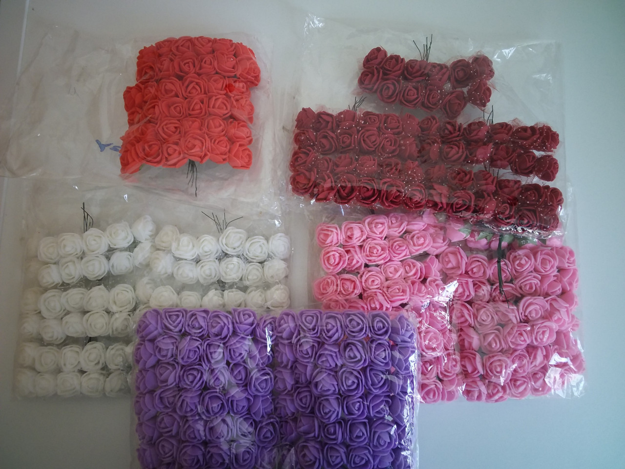 Foam roosjes