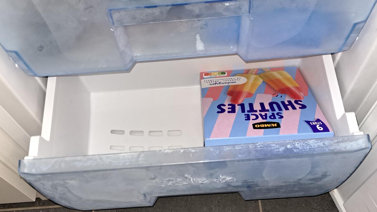 Goed werkende tafelvriezer Beko