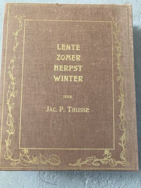 Vier seizoenen J.P. Thijsse Verkade albums