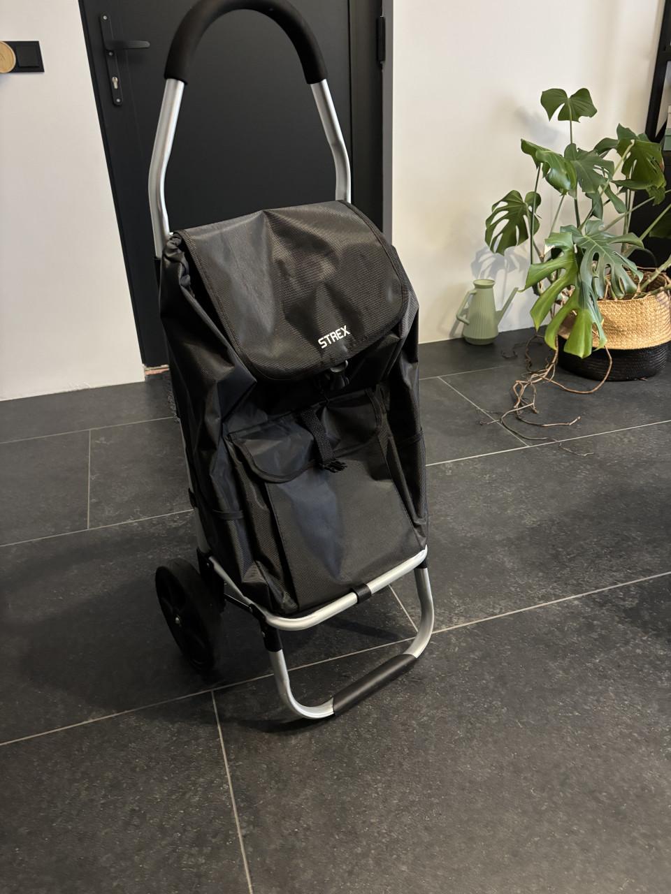 Boodschappen tas met wieltjes