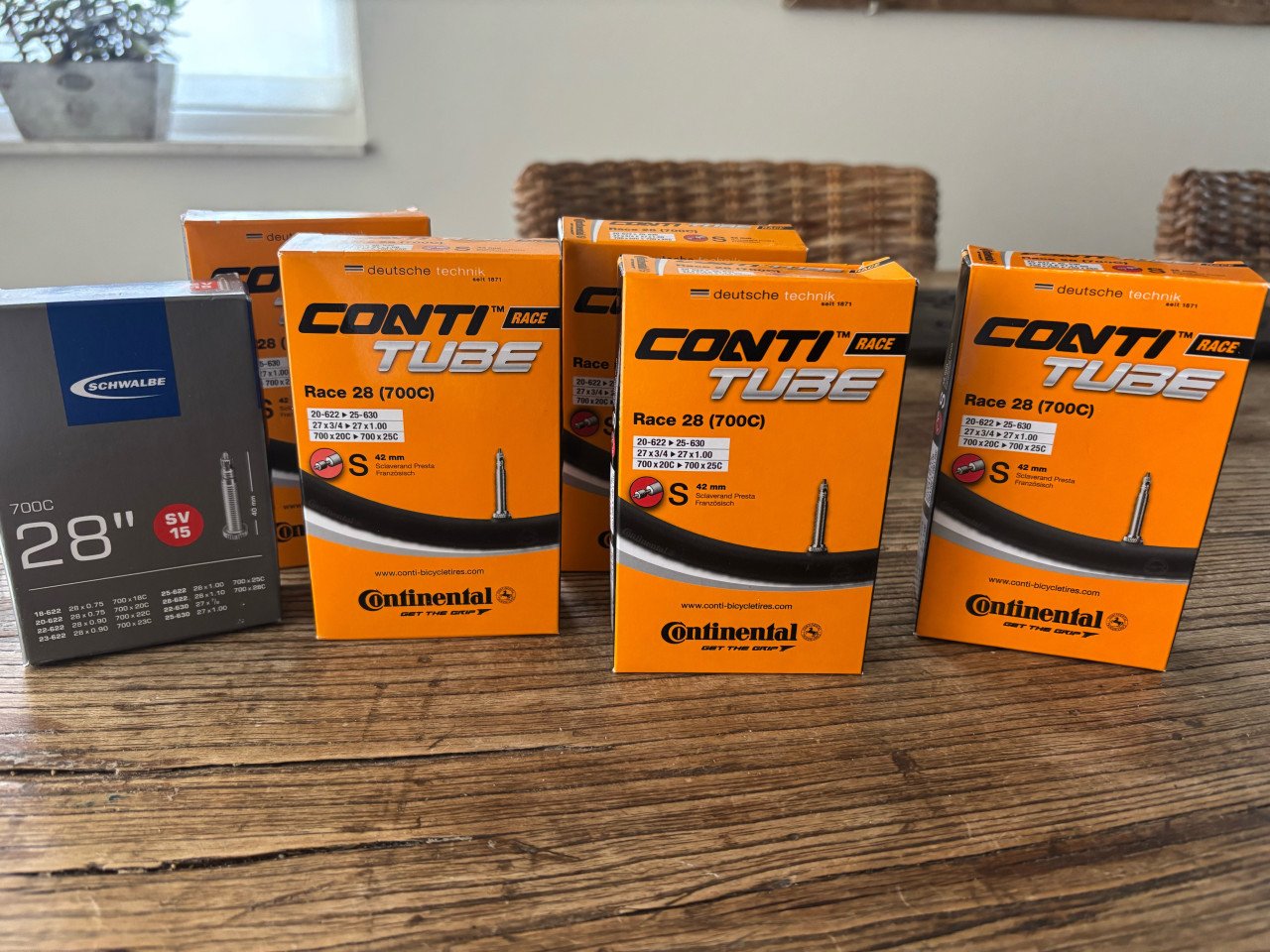 Continental binnenbanden racefiets