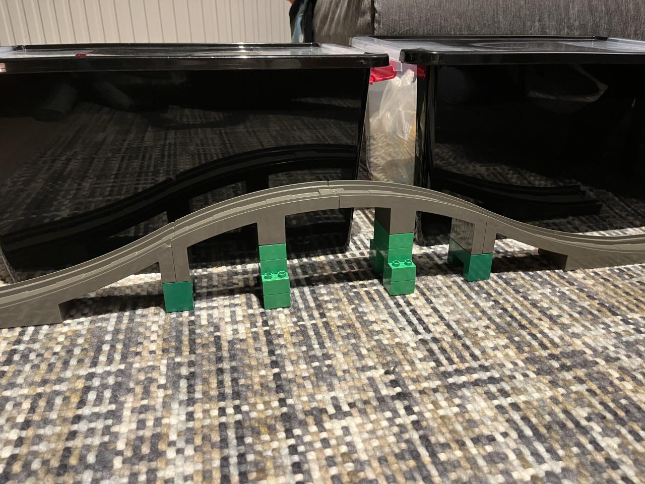 Duplo twee spoorbruggen 3774