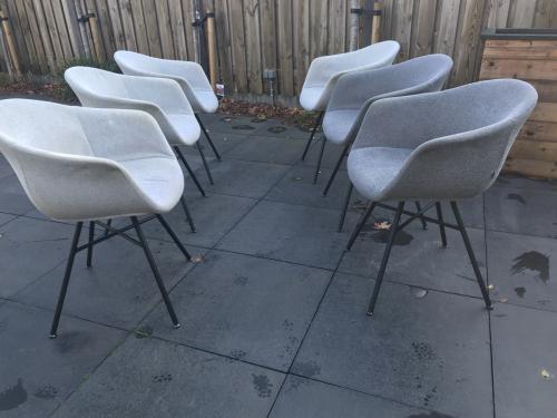 Eetkamerstoelen 6 stuks