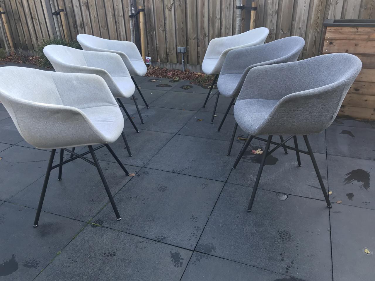 Eetkamerstoelen 6 stuks