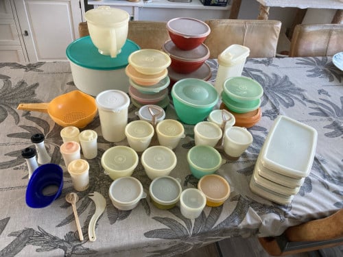 Groot pakket Tupperware