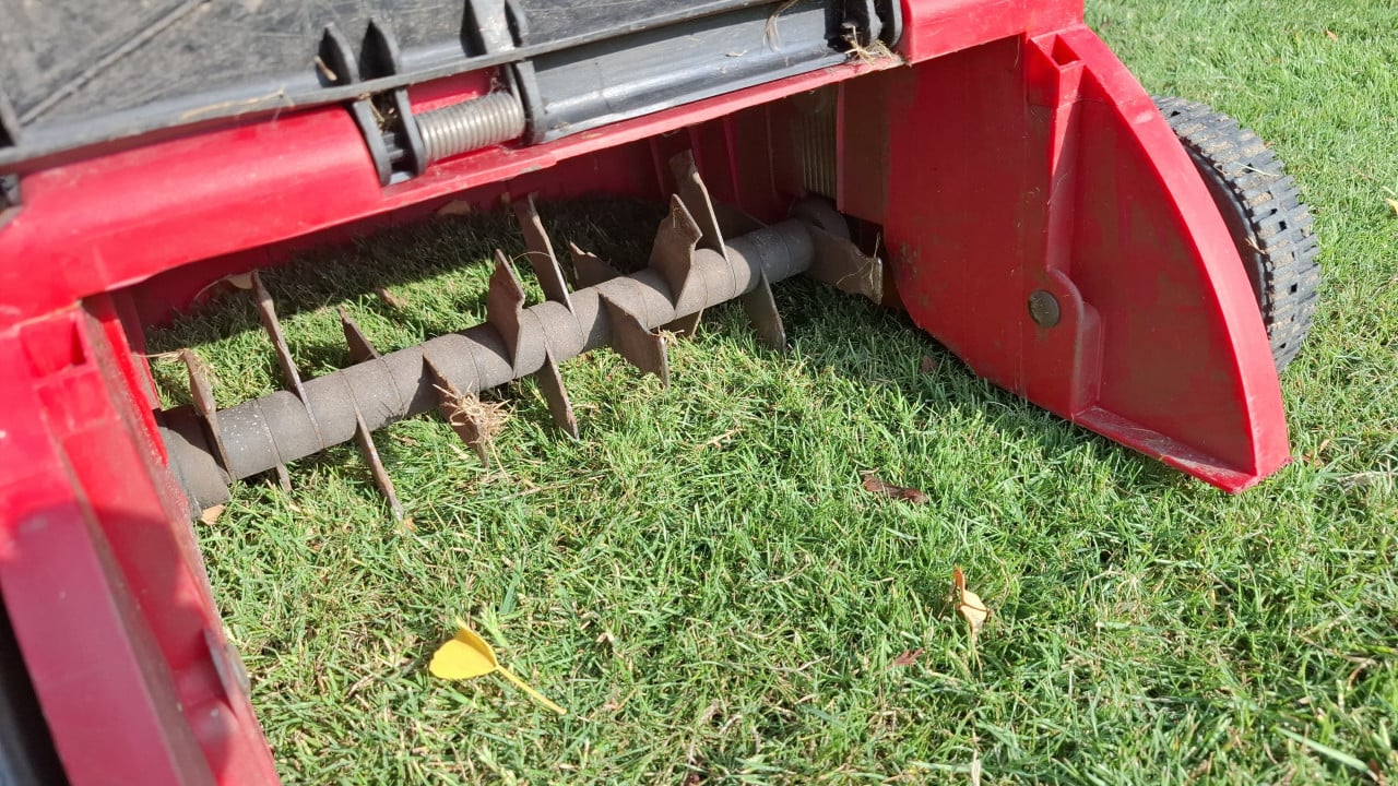 Verticuteermachine