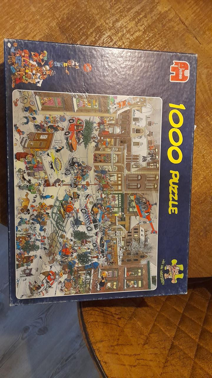 Jan van haasteren - de kerstmarkt