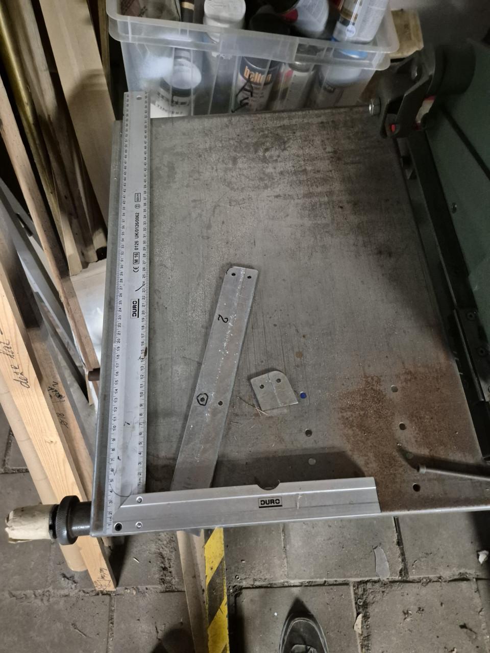 Professionele plaatschaar