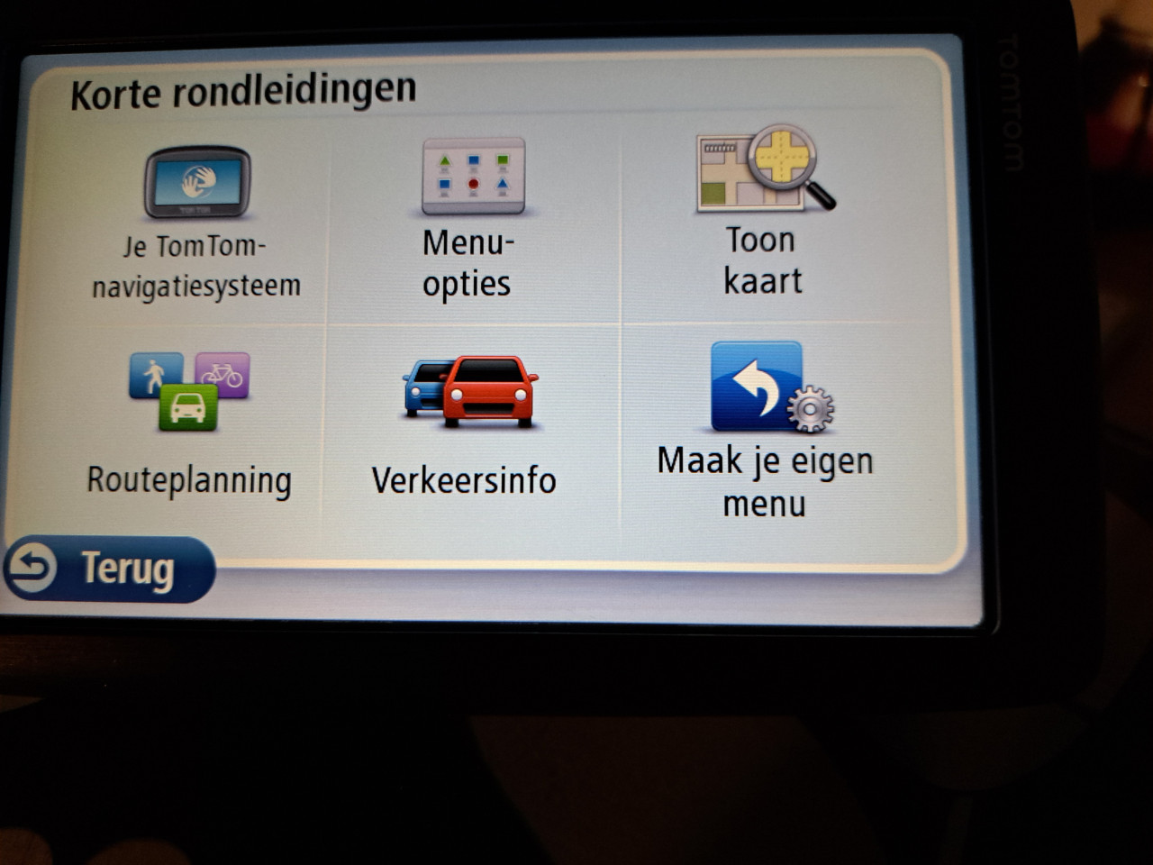 TomTom navigatiesysteem voor de auto