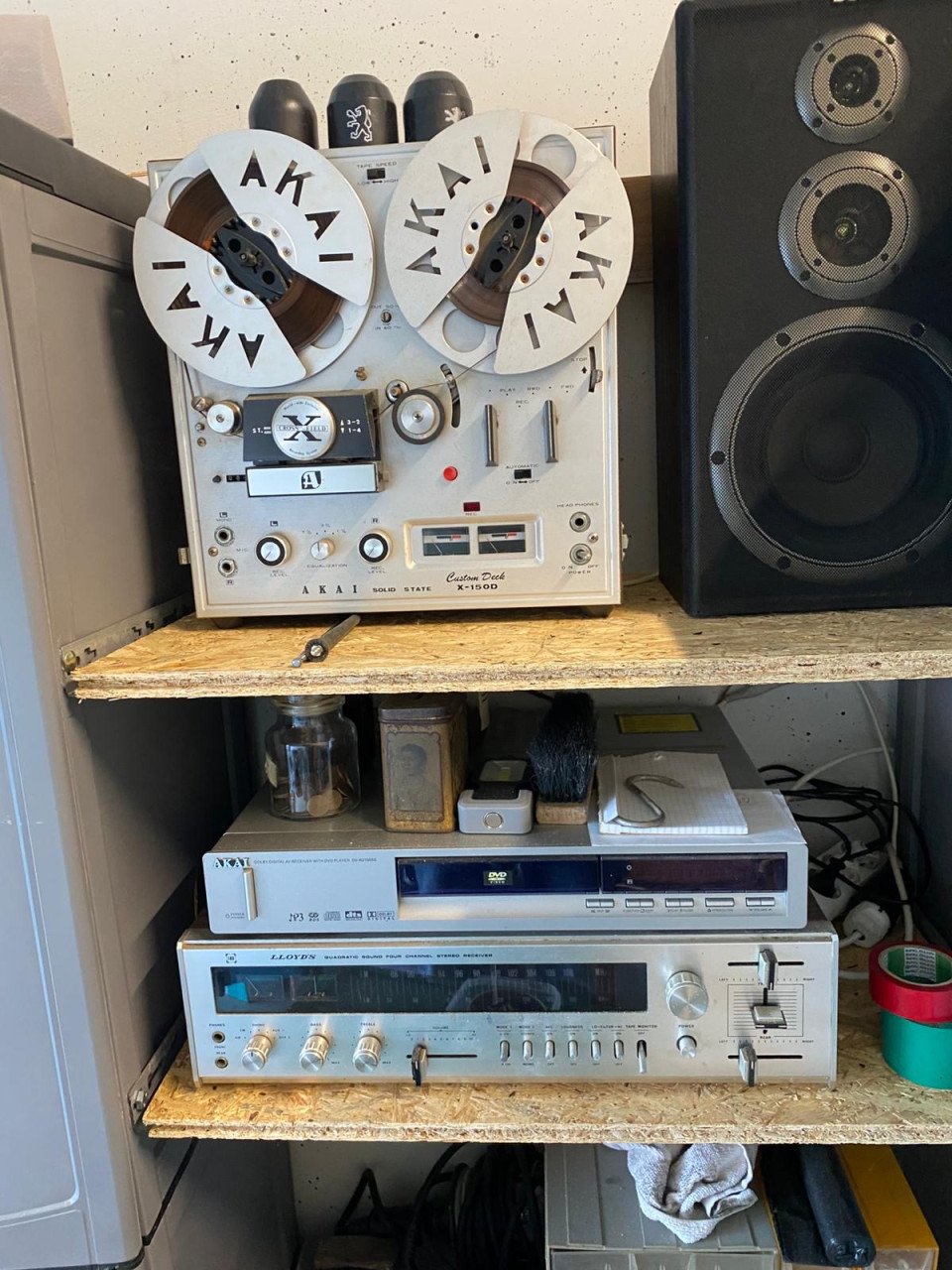 Akai tape deck bandrecorder x150d