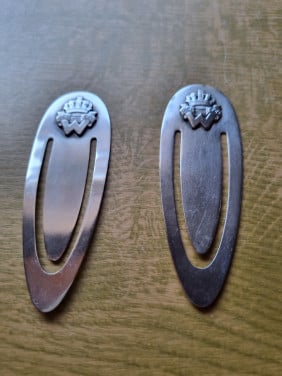2 Herdenkingsclips Wilhelmina