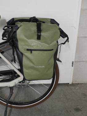 Traveler waterdichte bisonyl enkele fietstassen31 liter- Merk:Traveler   •