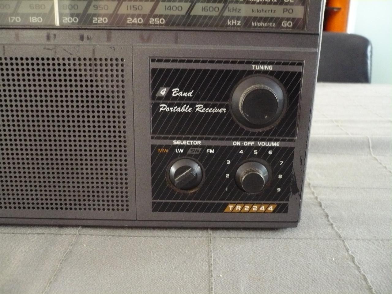 Aristona portable radio-goed werkend