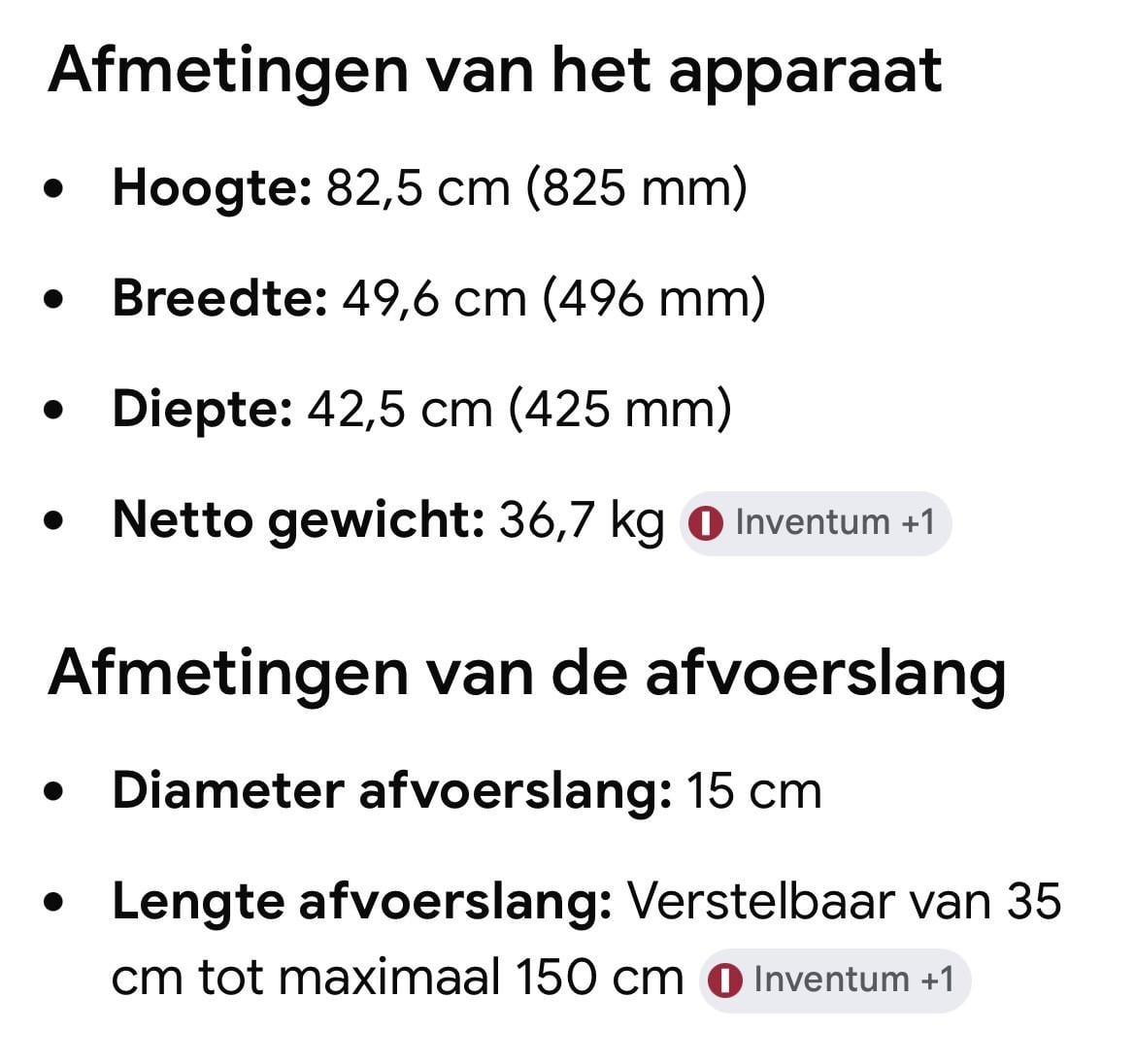 Airco Inventum AC127WSET