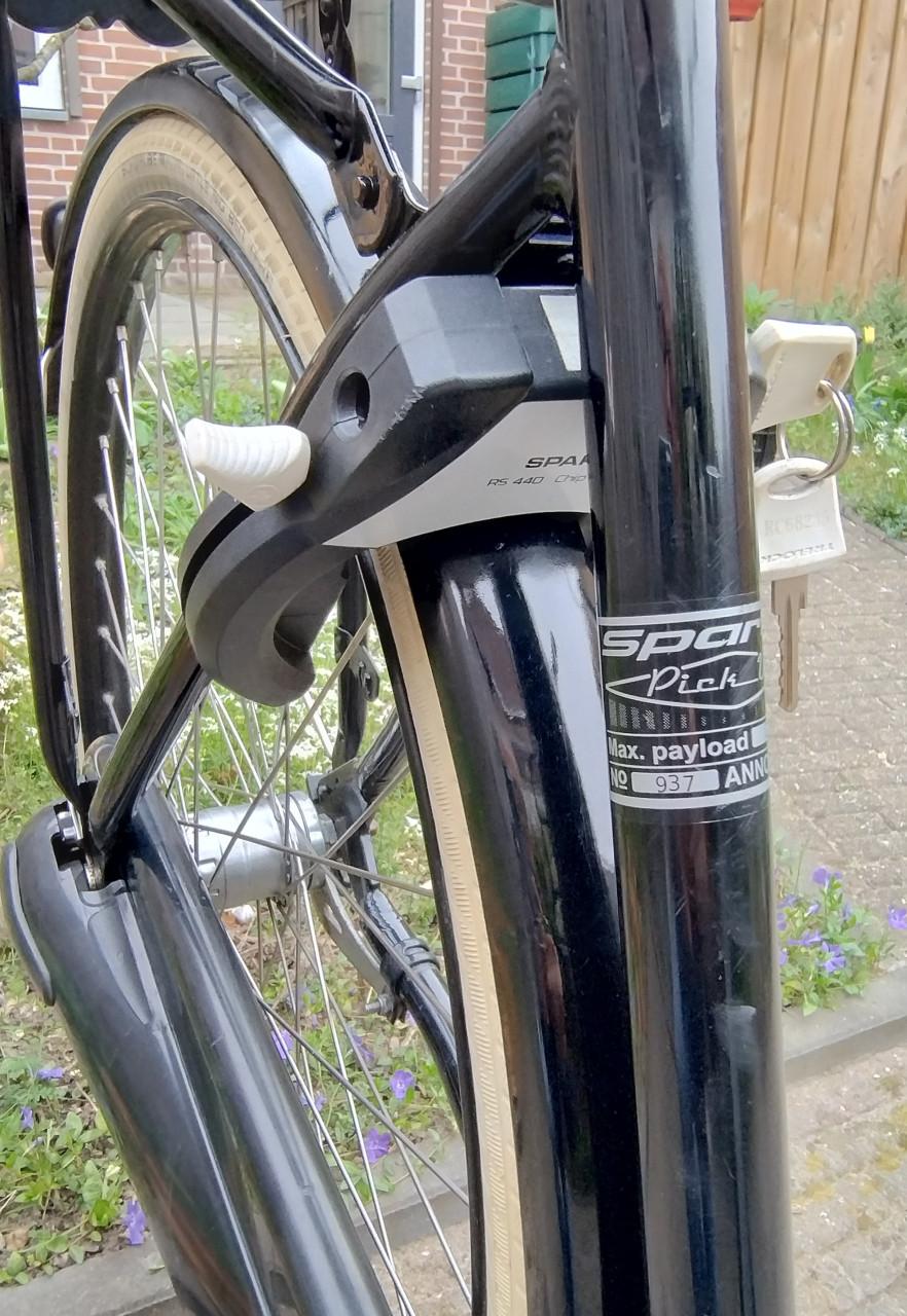 Sparta Pick-Up Transport fiets 28 inch 3 versnellingen (Cortina) terugtrap