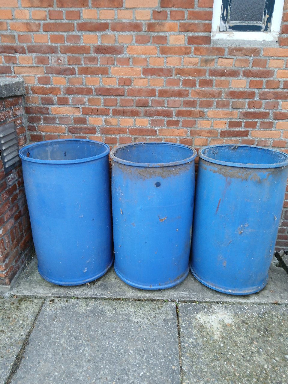 Plastic regentonnen