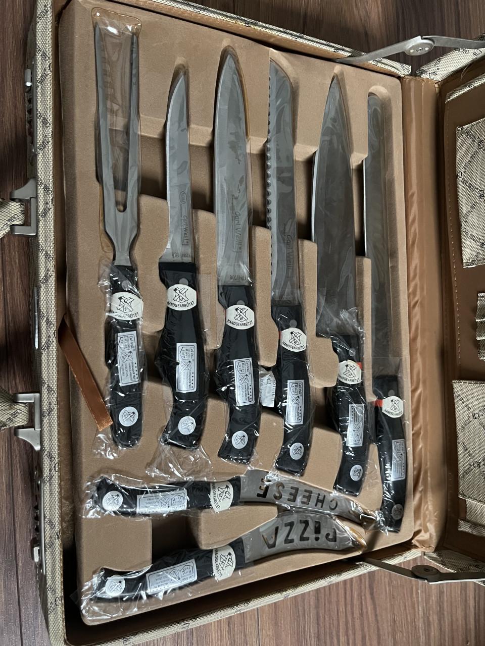 Carl Weill S.G. luxe messenset in koffer